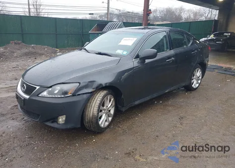 2008 Lexus Is 250 from USA, damaged, VIN JTHCK262585016977